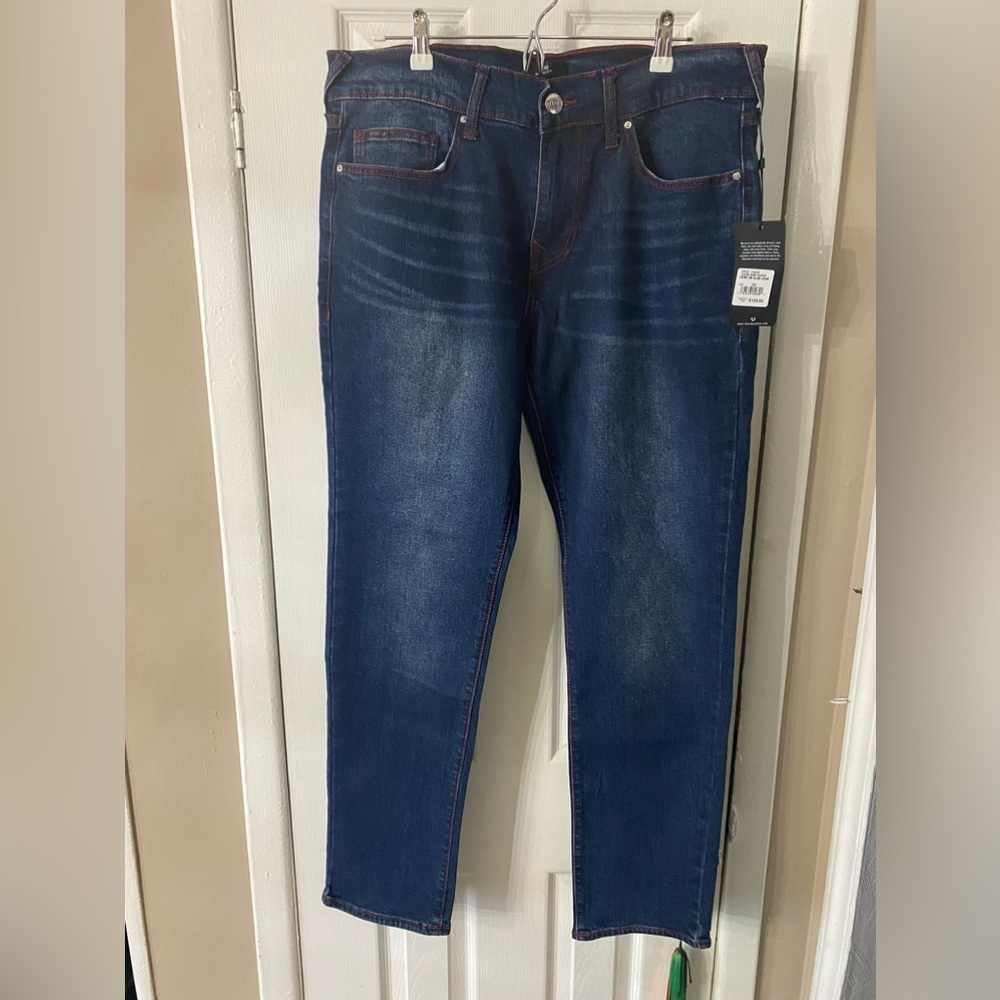 True Religion Geno SN Slim Jeans 34x32 - Picture 3 of 13